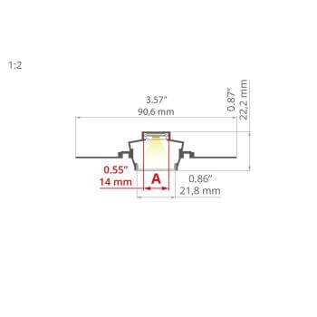 LED-Alu Profil FASKO